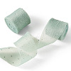 2Rolls Polyester Hot-fix Rhinestone Raw Edges Ribbon OCOR-TA0003-95A-2