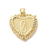Rack Plating Brass Pendants KK-I722-09G-G-1