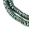 Electroplated Synthetic Non-Magnetic Hematite Beads Strands G-H020-M01-07-3