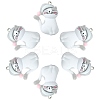 Opaque Resin Pendants RESI-CJC0012-22-3