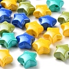 32Pcs 8 Colors Opaque Acrylic Beads MACR-YW0001-41-5