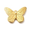 Ion Plating(IP) 304 Stainless Steel Pendants STAS-I321-19G-1