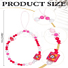 1Pc Acrylic Beaded Mobile Straps for Women HJEW-LP0002-16B-2