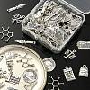 100Pcs 10 Styles Tibetan Style Alloy Pendants TIBEP-CJ0001-92-5