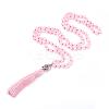 Tassel Pendant Necklaces NJEW-P191-A08-1