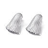 Non-Tarnish 304 Stainless Steel Stud Earrings EJEW-M250-02D-P-1