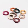 Dyed Wood Jewelry Findings Coconut Linking Rings COCO-O006C-M-2