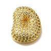 Brass with Cubic Zirconia Pendants KK-Q818-02D-G-1