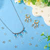 24Pcs 2 Colors Brass Linking Rings KK-TA0003-09-RS-5