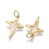 Brass Pendants X-KK-F821-43G-2