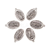 Tibetan Style Alloy Pendants PALLOY-CJ0003-01-4