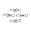 304 Stainless Steel Barbed Wire Links X-STAS-T072-138P-1