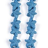 Synthetic Coral Dyed Carved Beads Strands CORA-K009-06A-07-1