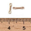 Ion Plating(IP) 304 Stainless Steel Connector Charms STAS-Q323-04A-RG-3