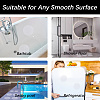 Flat Round PEVA Bathtub Non-Slip Stickers AJEW-CN0003-85B-4