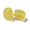 Transparent Resin European Jelly Colored Beads RESI-B025-01A-12-2