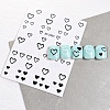 Self Adhesive Nail Art Stickers PW-WG3533A-01-1