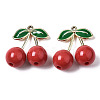 Alloy Enamel Pendants X-ENAM-N056-186-3
