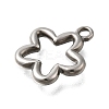304 Stainless Steel Pendants STAS-C119-18P-2