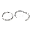Non-Tarnish 304 Stainless Steel Huggie Hoop Earrings EJEW-H111-02G-P-2