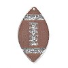 Transparent Resin Pendants LS-RESI-M037-02B-1