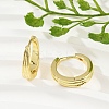 Brass Hoop Earrings EJEW-L299-02G-1