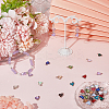 64Pcs 16 Colors Glass Charms FIND-SC0015-32P-3