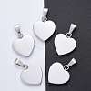 Tarnish Resistant Fashionable 304 Stainless Steel Stamping Blank Tag Pendants LS-STAS-J002A-01-3
