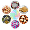 25Pcs 5 Colors Rectangle Plastic Yin-Yang Resealable Packaging Bags ABAG-TA0001-27A-8