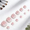 1 Bag ABS Plastic Full Cover Press On False Nails MRMJ-CP0001-55-3