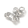 Brass Micro Pave Cubic Zirconia Pendants KK-H455-39P-2