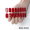 Nail Art Full Cover Nail Stickers MRMJ-YWC0001-BSG-0102-1