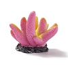 Resin Imitation Coral Ornaments DJEW-G026-07B-2