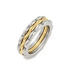 304 Stainless Steel Finger Ring for Women RJEW-A052-01A-GP-4