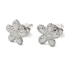 Non-Tarnish 304 Stainless Steel Embossing Stud Earrings LS-EJEW-U001-06P-03-2
