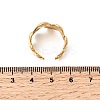 5Pcs 304 Stainless Steel Open Cuff Rings for Women RJEW-K313-08G-5