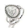 304 Stainless Steel Open Cuff Rings RJEW-C079-15P-01-1