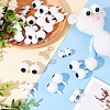 20Pcs Craft Resin Doll Safety Eyes DIY-AR0002-95-6