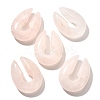 Natural Rose Quartz Ear Plugs Gauges G-I359-13A-02-1