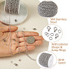 DIY Chain Bracelet Necklace Making Kit DIY-YS0001-45-6