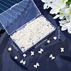 80G 4 Style ABS Plastic Imitation Pearl Beads KY-SC0001-69-6