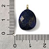 Dyed Natural Lapis Lazuli Pendants G-Z090-01G-07-3