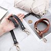 2Pcs 2 Colors PU Leather Bag Handles DIY-FH0003-05-3