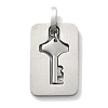 304 Stainless Steel Pendants STAS-Z098-18P-1