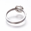 304 Stainless Steel Finger Rings RJEW-E158-07P-3