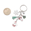 Alloy Enamel Brass Bell Keychains X1-KEYC-TA00039-3
