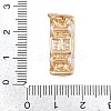 Brass Pendants KK-B145-01B-KCGS-4