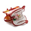 Christmas Theme Glitter Acrylic Claw Hair Clips LS-PHAR-R179-06-3