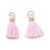 Polyester Pendants FIND-D301-01G-03-1