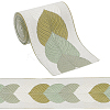 3M Polyester Jacquard Leaf Ribbon for Garment Accessories OCOR-CY0002-12B-1